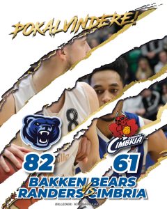 Bakken Bears er pokalmestre 2023! Bakken Bears er pokalmestre 2023!