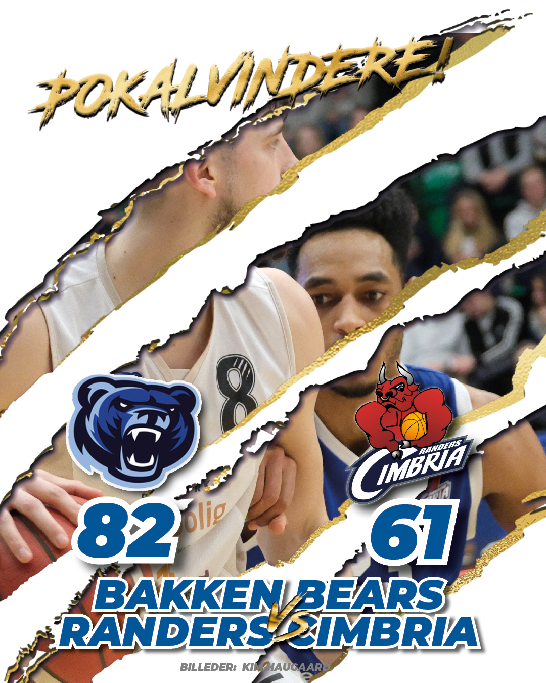 Bakken Bears er pokalmestre 2023!