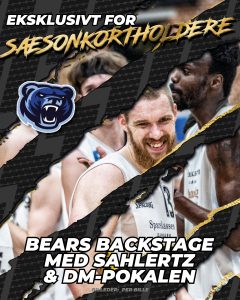 Eksklusivt for sæsonkortholdere: Backstage med Bakken Bears og Sahlertz Eksklusivt for sæsonkortholdere: Backstage med Bakken Bears og Sahlertz