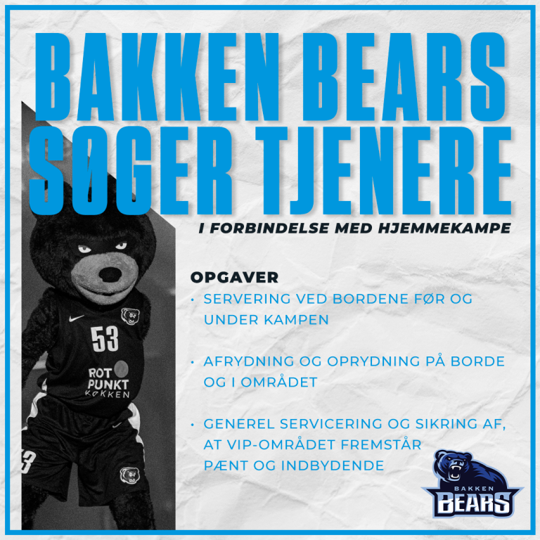 VI SØGER TJENERE