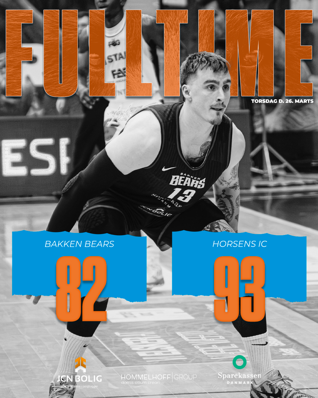 BEARS RAMTE IKKE DAGEN