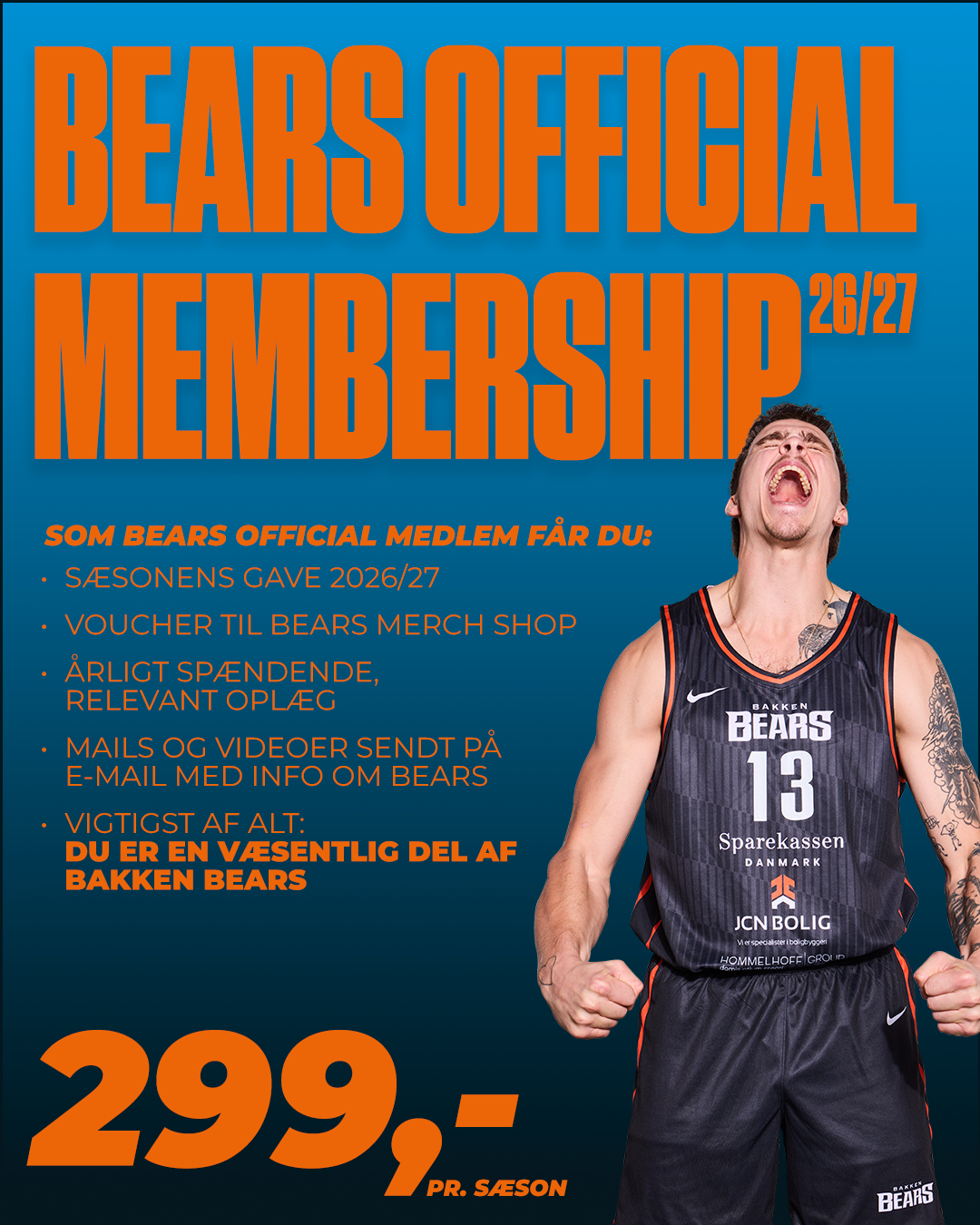 NU KAN DU BLIVE BEARS OFFICIAL MEMBER