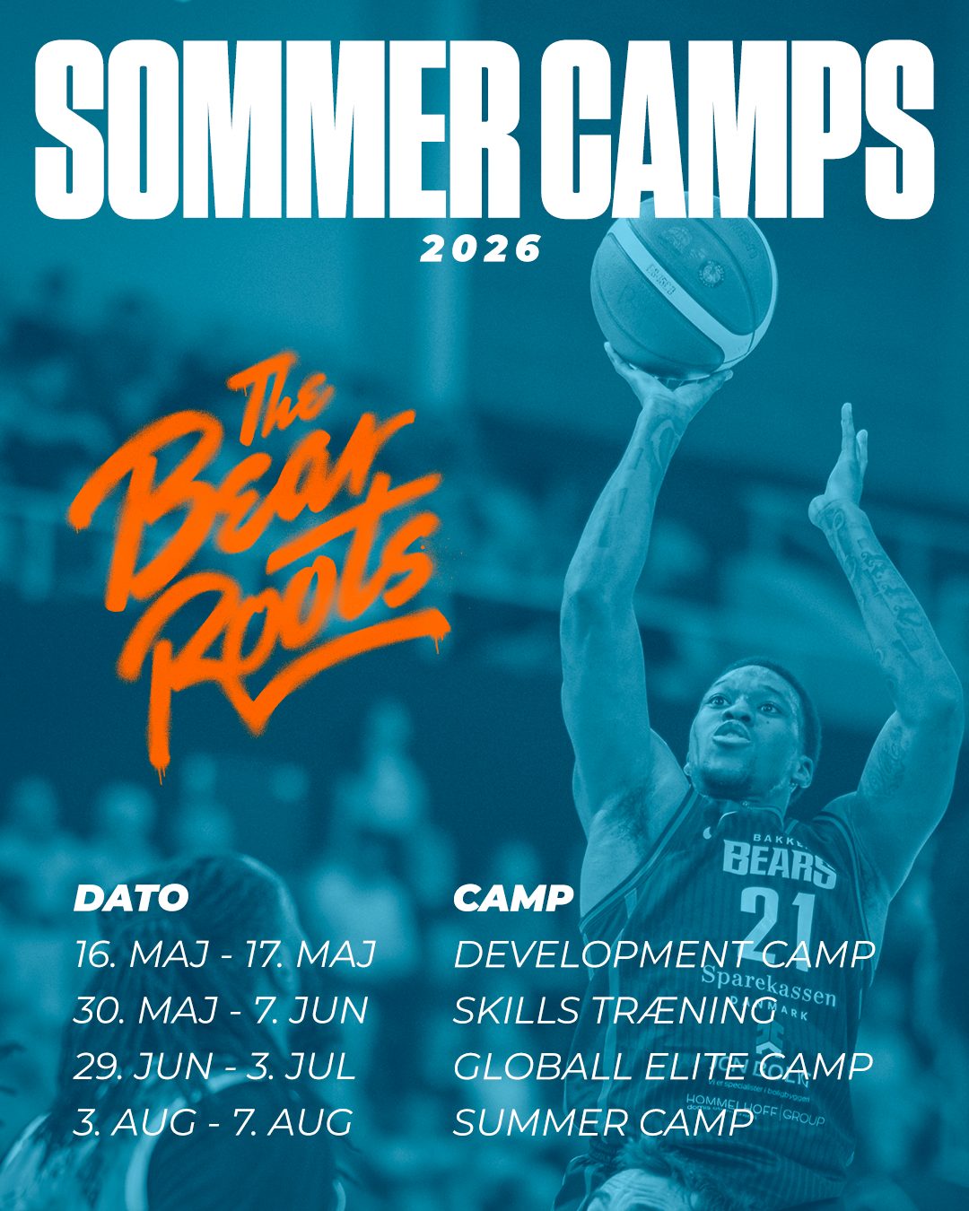 OVERSIGT OVER SOMMERENS CAMPS