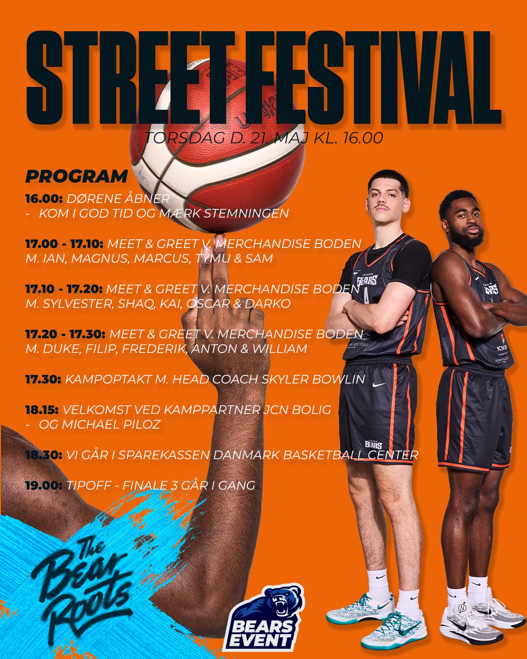 PROGRAM FOR STREET FESTIVAL
