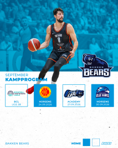 NU STARTER BASKETSÆSONEN MEGET SNART IGEN!