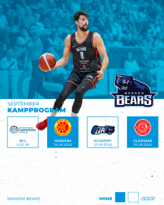 NU STARTER BASKETSÆSONEN MEGET SNART IGEN!